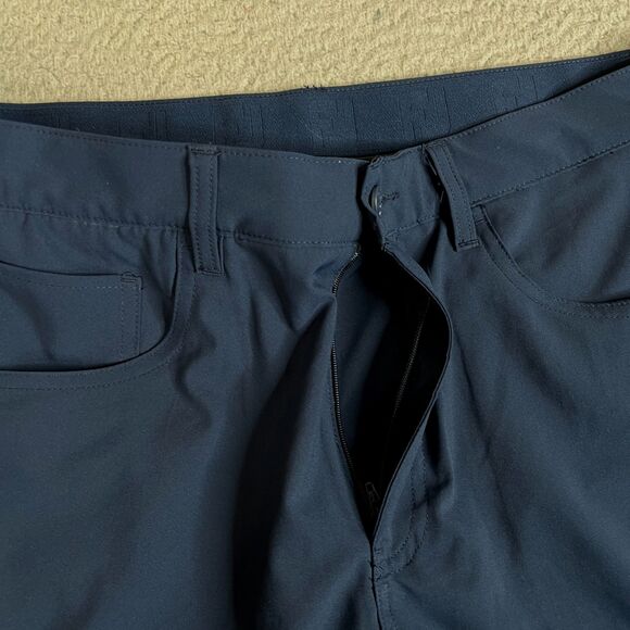 Footjoy Golf Pants Mens 34 x 32 Navy Blue Performance Moxie Chino Activewear - Picture 4 of 13